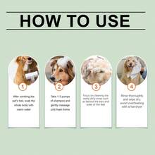 5-In-1 Pet Shampoo, Plant Essence Nourishing, Detangle And Easy To Comb For Dogs & Cats - Apricot - View 7