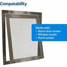 New PetSafe Cat Door For Screen Door Size Small For Small Dogs And Cats Up To 30 Lb Use In Screen Doors Window Screens And Porch Screens - Brown - View 4