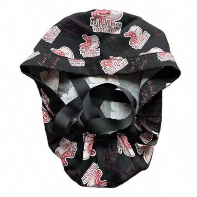 Cappellino casual in poliestere stampato a motivi cartoni animati, adatto per sport e tutti i periodi dell'anno