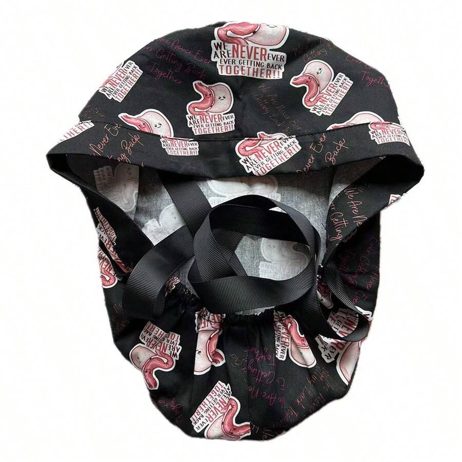 Cappellino casual in poliestere stampato a motivi cartoni animati, adatto per sport e tutti i periodi dell'anno