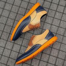 Men's Oxford Shoes Dress Shoes Men's Lightweight Lace-Up Fashion Shoes-20256688 - 多彩-02 - 查看 4