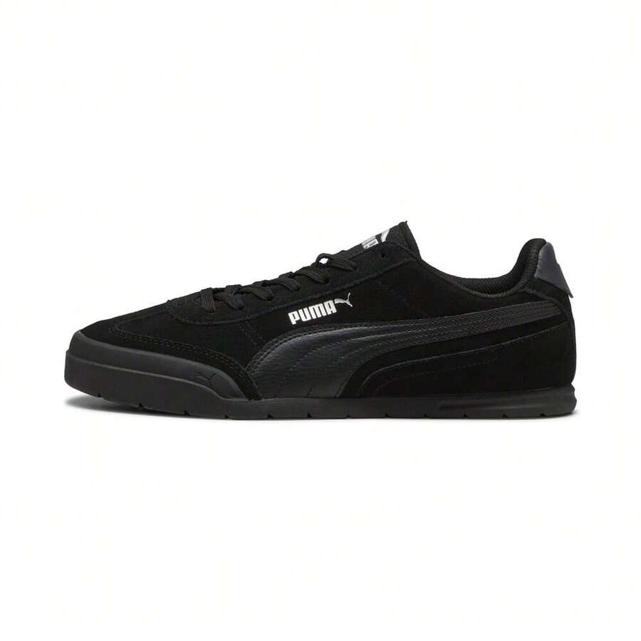 中性款 Puma Super Turino SD 休闲运动鞋，低帮 40261403 - 黑色 - 查看 1