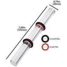 1pc/2pcs/3pcs/4pcs DIY Polymer Clay Roller Tools With Thickness Ring For Clay Craft DIY Ceramic Sculpture Shaping - Clear - View 2