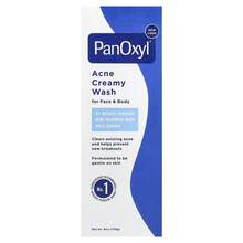 PanOxyl Acne Creamy Wash, For Face & Body , 6 Oz (170 G)