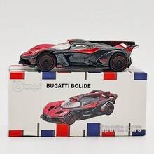 Burago Bolide 1:64 Scale Alloy Model Car - Premium Alloy Collectible | Available In Red And Blue - Red - View 4