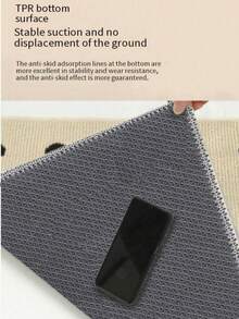 1 件 Welcome 水晶天鹅绒 TPR 防滑门垫，耐脏且易于清洁，适合客厅、卧室、浴室、厨房、家居装饰等室内/室外使用 - 黑與白 - 查看 9