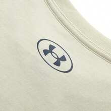 Under Armour Áo thun ngắn tay Collegiate LC OS, mềm mại và thoáng khí, thích hợp cho nữ tập luyện thể thao. - Chồn trắng xám - Xem 6