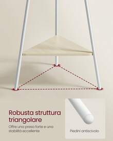 Coat Racks - Beige and Pearl White - View 3