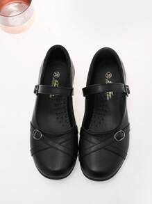 Flat Bottom Shoes For Teenage Girl Student Teacher Casual Loafers, Suitable For All Seasons