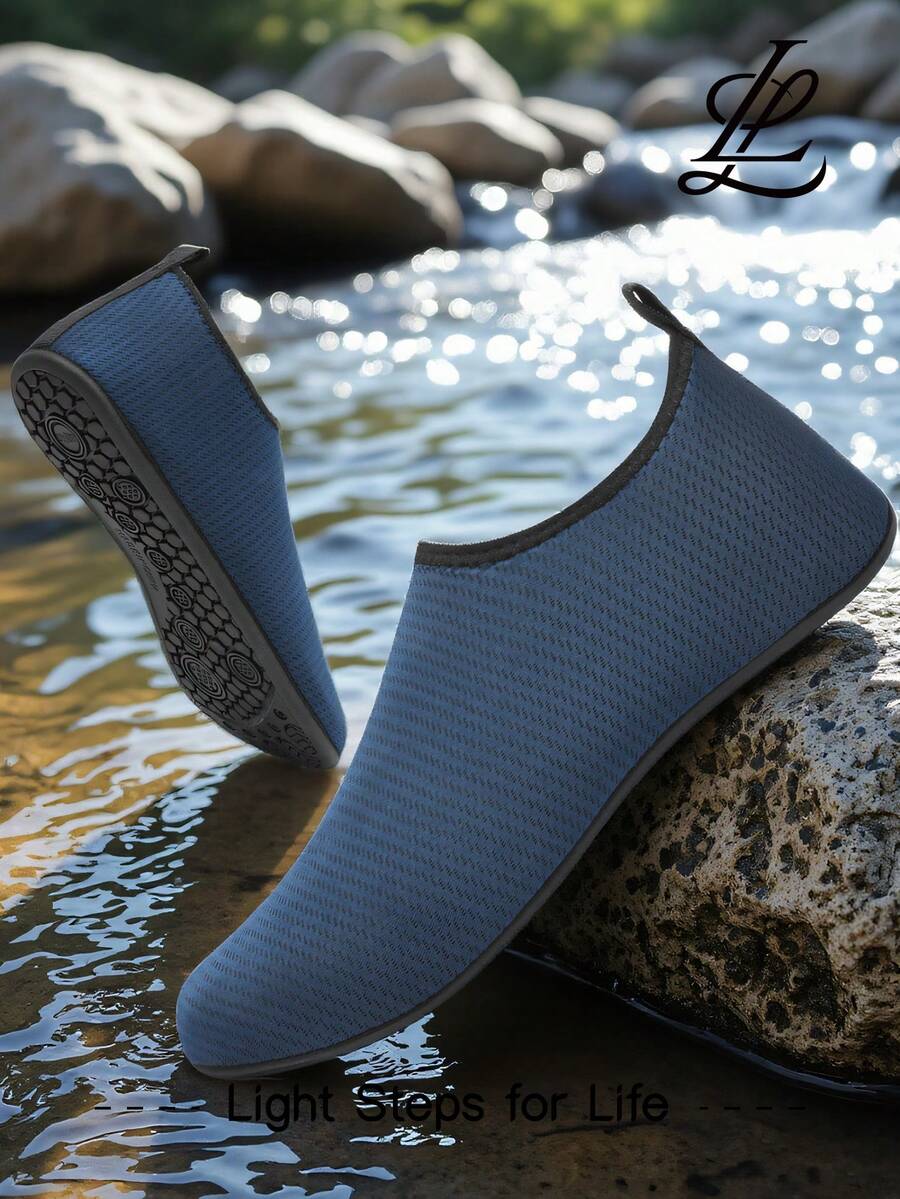 Leisfit 女士超轻沙滩/水鞋，防滑浮潜赤脚灵活游泳鞋，成人水上凉鞋 - 柔软防水，适用于专业防滑水鞋和室内/室外运动鞋，适合海滩、游泳、潜水和浮潜