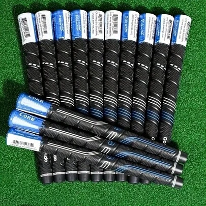 Set Of 13 Rubber Golf Grips, CP2 Pro Wrap Golf Club Grip Golf Grip Anti-Slip Standard Midsize Jumbo