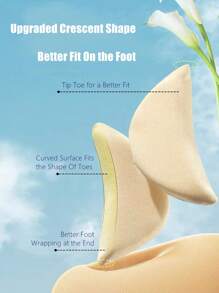 Ultrasoft Shoe Heel Inserts Sponge Half Size Elevator Pad, Adjustable For High Heels/Loafers, Toe Protector Anti-Friction Anti-Pain Size Down Forefoot Pad, Heel Grip Fixer For Women High Heels Women Pumps Summer Daily Wear