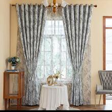 1pc Gray Rose Print Blackout Curtain, French Romantic Art, High-Definition Printing Technology, Fade-Resistant, Lightweight Polyester Fabric, Soft, Blackout Coating, Temperature Balancing, Privacy Protection, Suitable For All Seasons, European Medieval Style Home Decor For Bedroom, Living Room, Office, Dining Room, Valentine's Day, Anniversary Decoration Gift