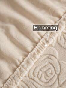 玫瑰花卉图案提花沙发套 - 弹力布艺沙发垫，田园风格个性化沙发套，四季防宠物抓沙发垫，通用沙发装饰和家具保护套，适用于客厅、餐厅、卧室、书房 - 适合 1/2/3/4 座沙发