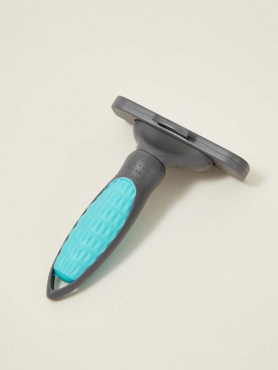 PETSIN Pet Fur Removal Comb For Cats And Dogs, Cleaning Tool - Baby Blue - View 1