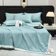 Duvet Covers Sets - 精品--字母--湖蘭灰 - 查看 5