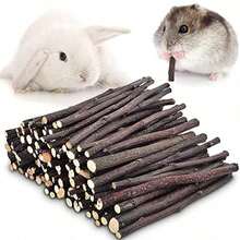 100g Apple Branch, Pet Chew Toy, Dried Apple Branch Chew Stick, Suitable For Hamsters, Rabbits, Guinea Pigs, Rabbit Supplies, Christmas Gift, 100g/200g/300g