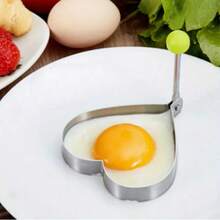 4pcs Or 1pc Stainless Steel Egg Rings, Pancake Molds - Egg Shaped For Frying Pan, Stainless Steel Pancake Molds For Pancakes And Fried Eggs, Kitchen Accessories, Egg Molds, Fried Egg Molds, DIY Fried Egg Molds, Creative Egg Molds, Egg Tools, Egg Steamer, Egg Ring Molds For Cooking, Stainless Steel Ring Molds, Bread Molds, Kitchen Accessories (Random Color & Style) - Multicolor - View 19