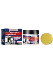 100g pulbere de curățare din oțel inoxidabil, detergent decontaminant Pink Magic, soluție de îndepărtare a ruginii pentru curățarea bucătăriei, culoare aleatorie trimisă - Multicolor - Vizualizare 8