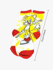 Personalized Cartoon Sound Boy Children's Mid-Tube Socks, Sports Socks For Boys And Girls, Comfortable And Beautiful, Socks For Outside
