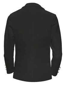 1 chiếc áo khoác cardigan nữ màu trơn, cổ bẻ, cài nút, kiểu dáng thanh lịch, thích hợp cho mùa xuân thu, màu đen. - màu đen - Xem 4