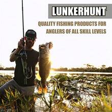 Lunkerhunt Serie Rana Lunker, 6.3 cm, señuelo de Pesca Estilo té Verde - Corvina - Ver 9