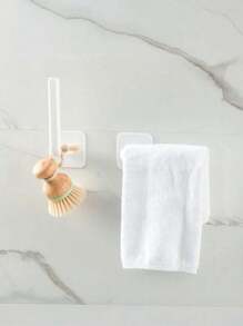 1/3/5 件挂帽、收纳整理、无需打孔、玄关墙、挂墙、多功能帽钩架、L 型多功能挂钩、耳机收纳架、太阳鞋助手、强力粘合剂、无需打孔、粘性挂架、多功能无需打孔厨房收纳架 - 彩色 - 查看 4