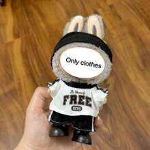 全新 1-3 代 15-17 厘米 吊坠 T 恤、裤子、帽子、发饰套装系列服装适用于 娃娃，适用于 派对和聚会（仅衣服，无鞋） - 彩色 - 查看 10