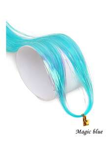 Shiny Threads Glitter Hair Tinsel Kit Gold Silk Hair Glitter String Extensions Accessories For Women Headdress - Multicolor - View 13