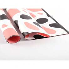 10 pièces/20 pièces par paquet Papier d'emballage imprimé vache Papier d'emballage de bouquet floral coréen imperméable pour l'emballage de cadeaux de Noël