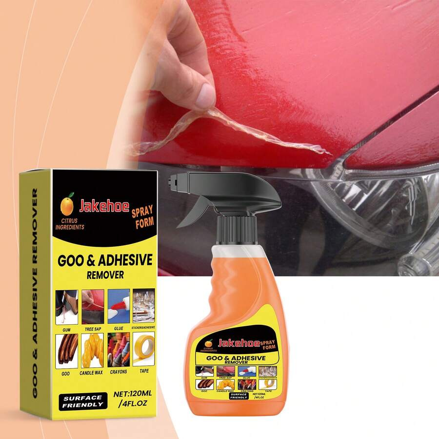 Multi-Purpose Adhesive Remover, Removes Glue, Stickers, Double-Sided Tape Cleanly Without Leaving Marks, Multi-Functional Adhesive Remover - Multicolor - View 1