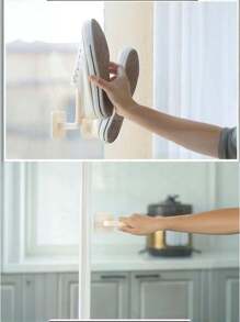 1/3/5 件挂帽、收纳整理、无需打孔、玄关墙、挂墙、多功能帽钩架、L 型多功能挂钩、耳机收纳架、太阳鞋助手、强力粘合剂、无需打孔、粘性挂架、多功能无需打孔厨房收纳架 - 彩色 - 查看 12