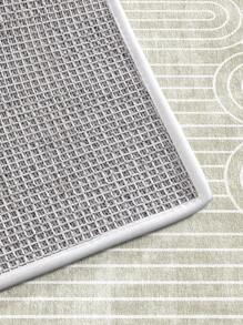 DAJIANG 1件装加厚绒面防滑底舒适地垫，适用于玄关、走廊、厨房等场所，可机洗，易于清洁，家居装饰，玄关装饰，浴室装饰，厨房地毯 - 彩色 - 查看 8