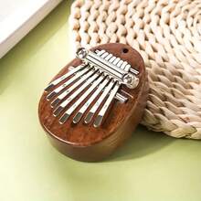 1pc Mini Thumb Piano With Eight Tones, Portable Thumb Piano With Eight Tones, Karamba Finger Piano - Multicolor - View 12