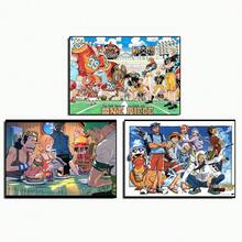 ONE PIECE 1/3/6张日本动漫海报，适合墙面装饰、生日装饰、宿舍、卧室、客厅装饰（不含画框）