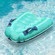 Aufblasbares, faltbares Schwimmboard mit Griff für Strand, Schwimmbad, Wassersport, Strandutensilien, Strandaccessoires - Verschiedenfarbig - Übersicht 7