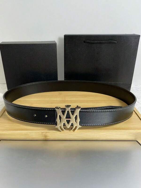 1 pièce Nouvelle mode Ceinture décontractée ajustable à boucle pour hommes, convient pour les jeans et les pantalons décontracté
