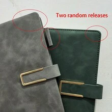 Anpassbares vintage A5 Ledergebundenes Notizbuch mit personalisiertem Softcover & Lesezeichen - Schulmaterial, perfekt für Geschäftstreffen & Collegeleben, Rucksack-Grundausstattung, Planer Rückkehr zur Schule 2025