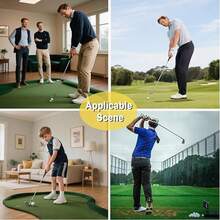 便携式高尔夫握杆训练器和挥杆练习工具 - 轻巧的握杆辅助器，可完美放置手部，改善挥杆节奏和一致性 - 理想的高尔夫配件礼物 - 彩色 - 查看 6