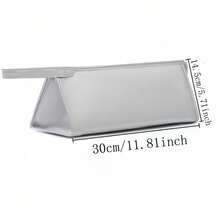 1 bolsa de armazenamento de viagem, bolsa de armazenamento portátil de PU sem odor para secador de cabelo, modelador de cachos