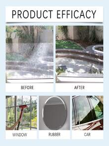 1pc (120ml) Glass Cleaner, Home Mirror Glass Degreasing Stain Remover Glass Cleaning Spray, Multi-Scene Applicable, Random Delivery Of New And Old Models. - Multicolor - View 7