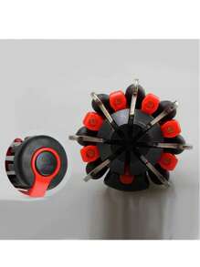 طقم مفك 8 في 1 - مفك متعدد الأغراض مع مصباح لإصلاح المنزل، محمول وملائم