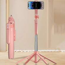 70-Inch Wireless Selfie Stick With Remote Control, Portable Foldable Tripod Stand For Smartphone Vlog Shooting And Recording, Selfie Accessory For Summer Vacation, Travel, Outdoor Activities, Live Streaming - Black - View 15