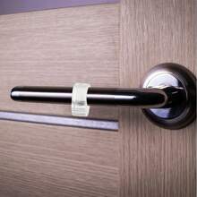 PVC Door Handle Protector, Anti-Collision Ring, Door Handle Bumper Guard - Select Different Hole Diameter According To The Thickness Of The Door Handle