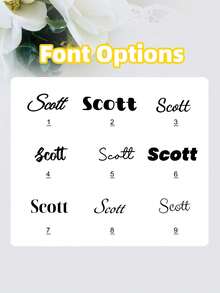 1~3张个性化定制姓名标签贴纸，姓名贴花，定制贴纸，姓名贴纸，日期贴纸，DIY礼物，手工制作，手写字体，婚礼贴纸，礼品贴纸。可定制全息姓名贴纸，适用于水瓶、午餐盒、个人物品、玻璃杯、杯子、卷筒、气球、书法贴纸、礼盒装饰、返校季、圣诞节装饰、乔迁之喜，时尚设计 - 彩色 - 查看 7