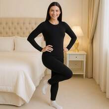 Women Two-Piece Outfits - màu đen - Xem 4