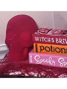 5/3/1pc 183cm粉色万圣节纱布装饰，室内外粉色纱布挂毯装饰，万圣节鬼魂装饰家居桌墙庭院鬼屋派对用品 - 彩色 - 查看 5