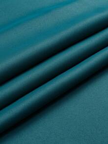 2 件遮光窗帘 - 室内窗帘布带索环顶部，隔热/隔音，适用于卧室、客厅、户外门口房间装饰家居装饰 - 水鴨藍 - 查看 9