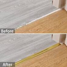 1pc 1.57x118.11inch PVC Inside Outside Corner Trim Self-Adhesive Vinyl Moulding For Tile And Wall Furniture Edges Decoration,Peel And Stick External Exterior Corner Strip Decorative Strips, Edging Strips, Edge Banding Strips