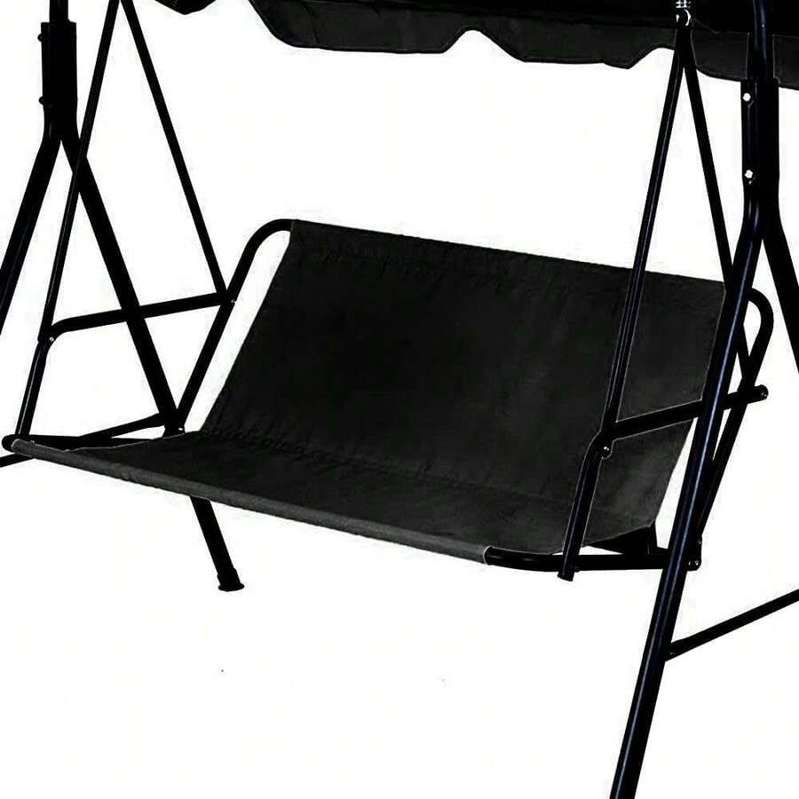 Chair Swing Seat Cover, 600D Thickened Oxford Cloth Chair Cover, Heavy-Duty Swing Seat Cover, Outdoor Garden Seat Rain Cover - 黑色 - 查看 1
